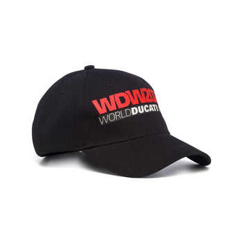 Cappellino nero con logo World Ducati Week 2022, Brand, SKU a732000109, Immagine 0